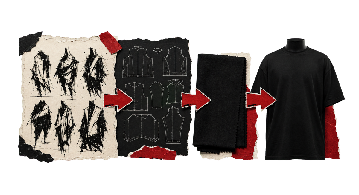 Original KuroGuu characters representing the evolution of the brand