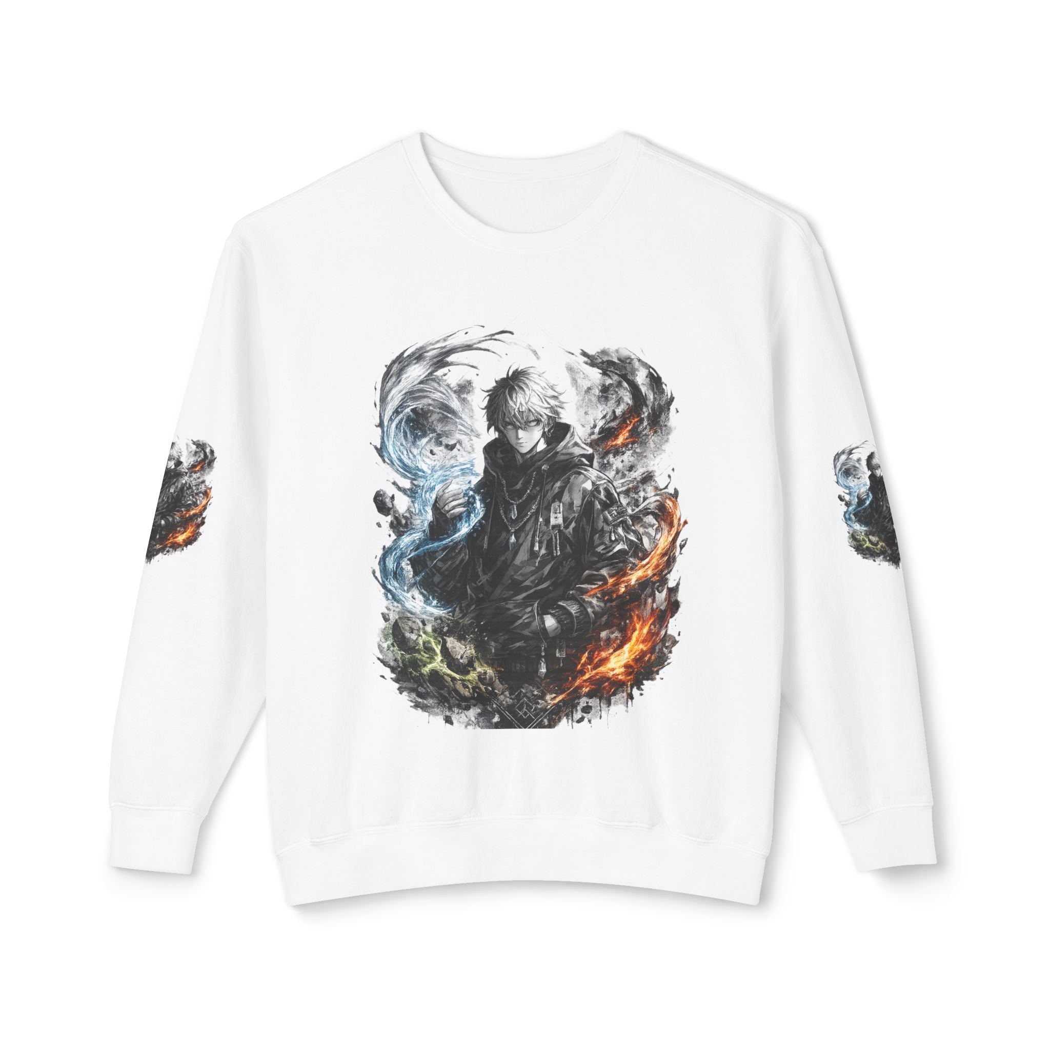 Anime Elemental Warrior Sweatshirt