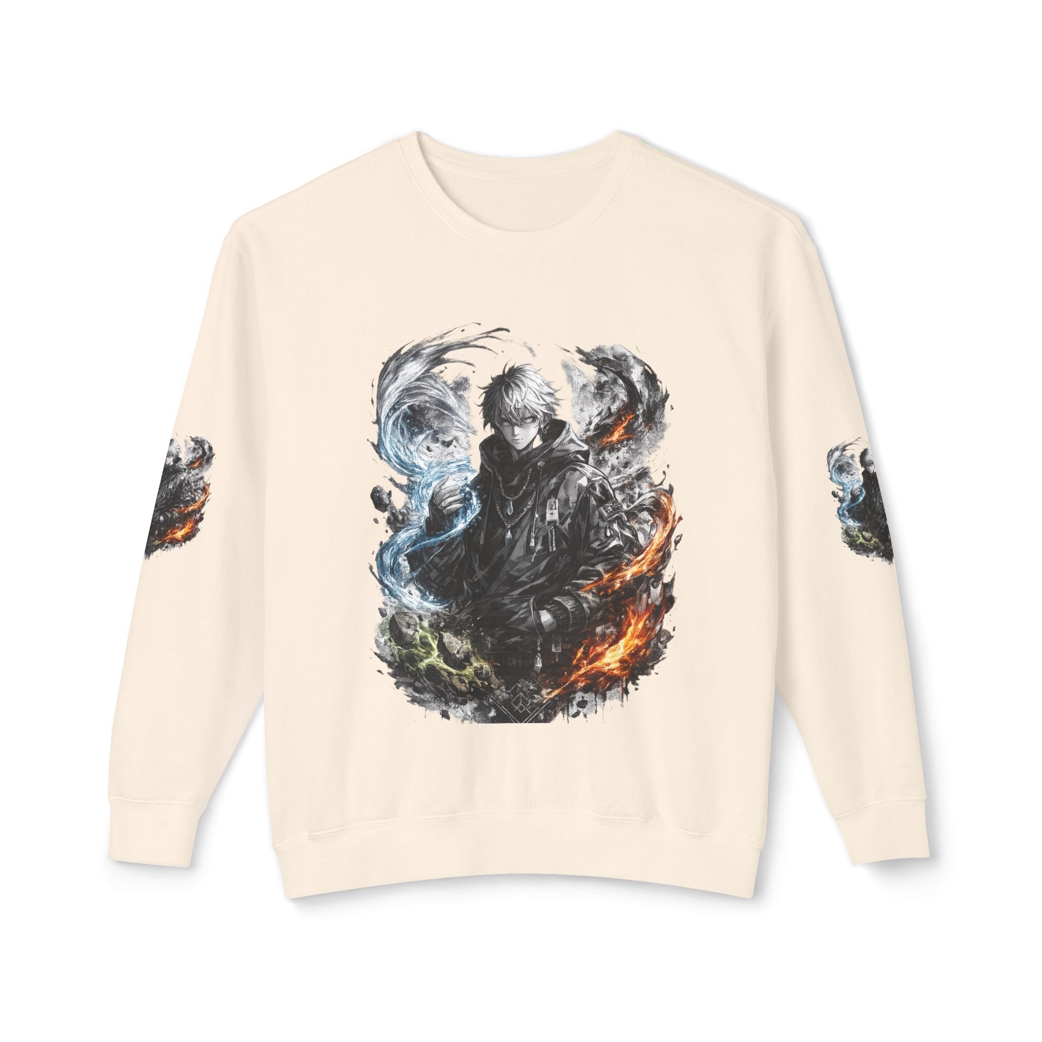 Anime Elemental Warrior Sweatshirt