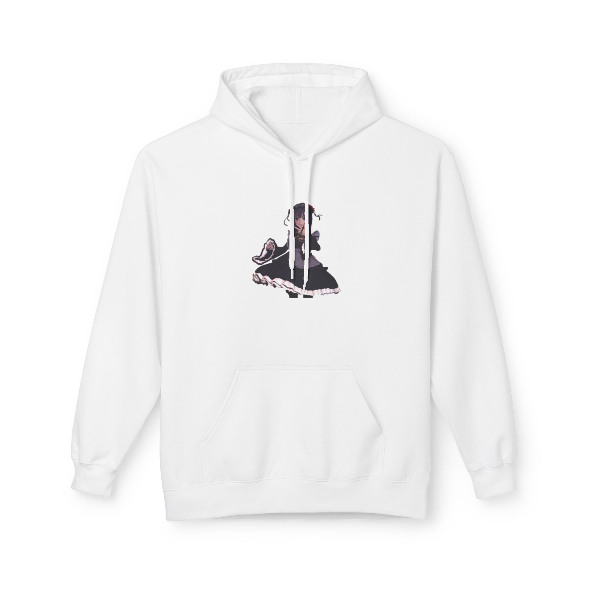Gothic Lolita Girl Hoodie — Anime-inspired Kawaii Dress Graphic
