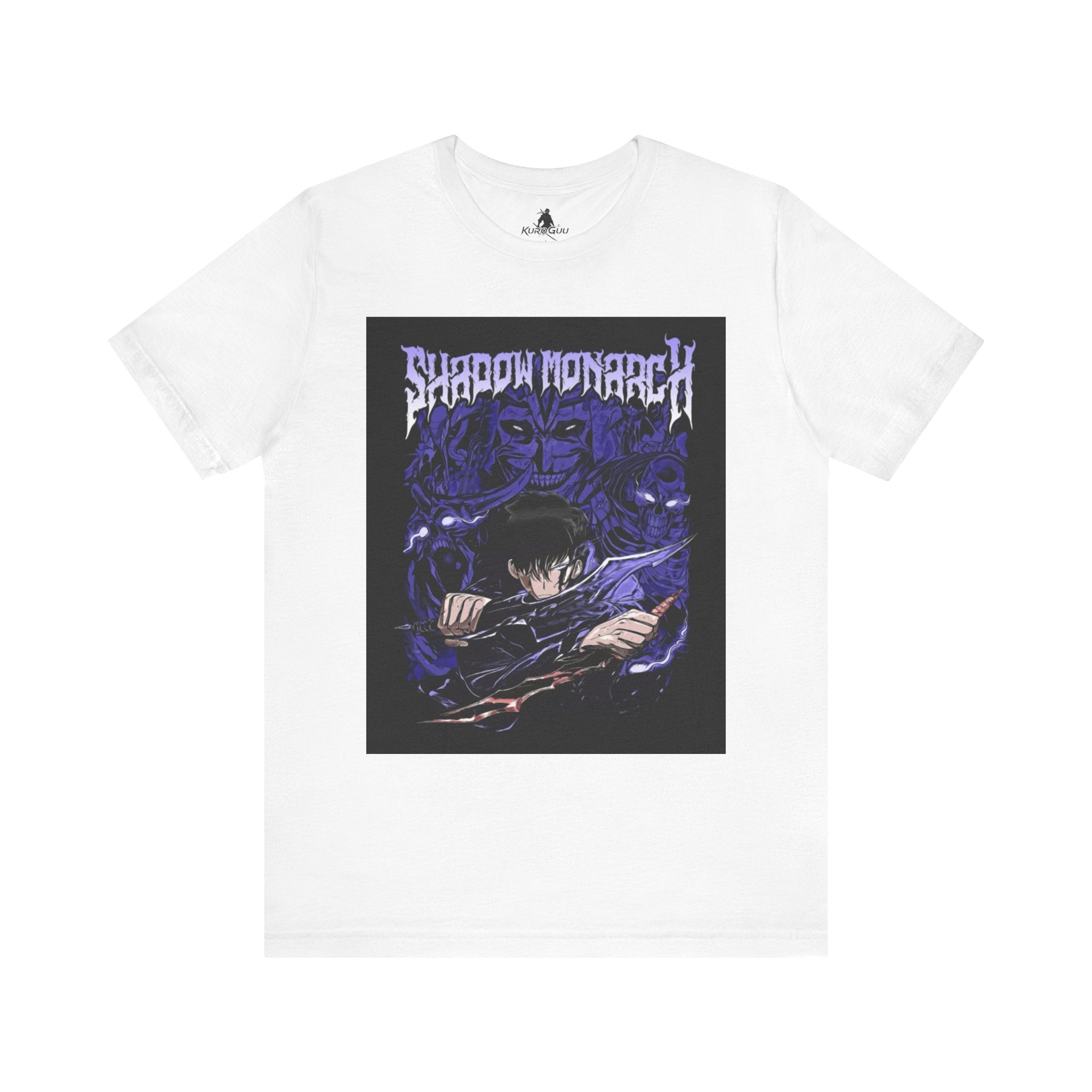 Shadow Monarch Anime Graphic Tee - Unisex Jersey Apparel