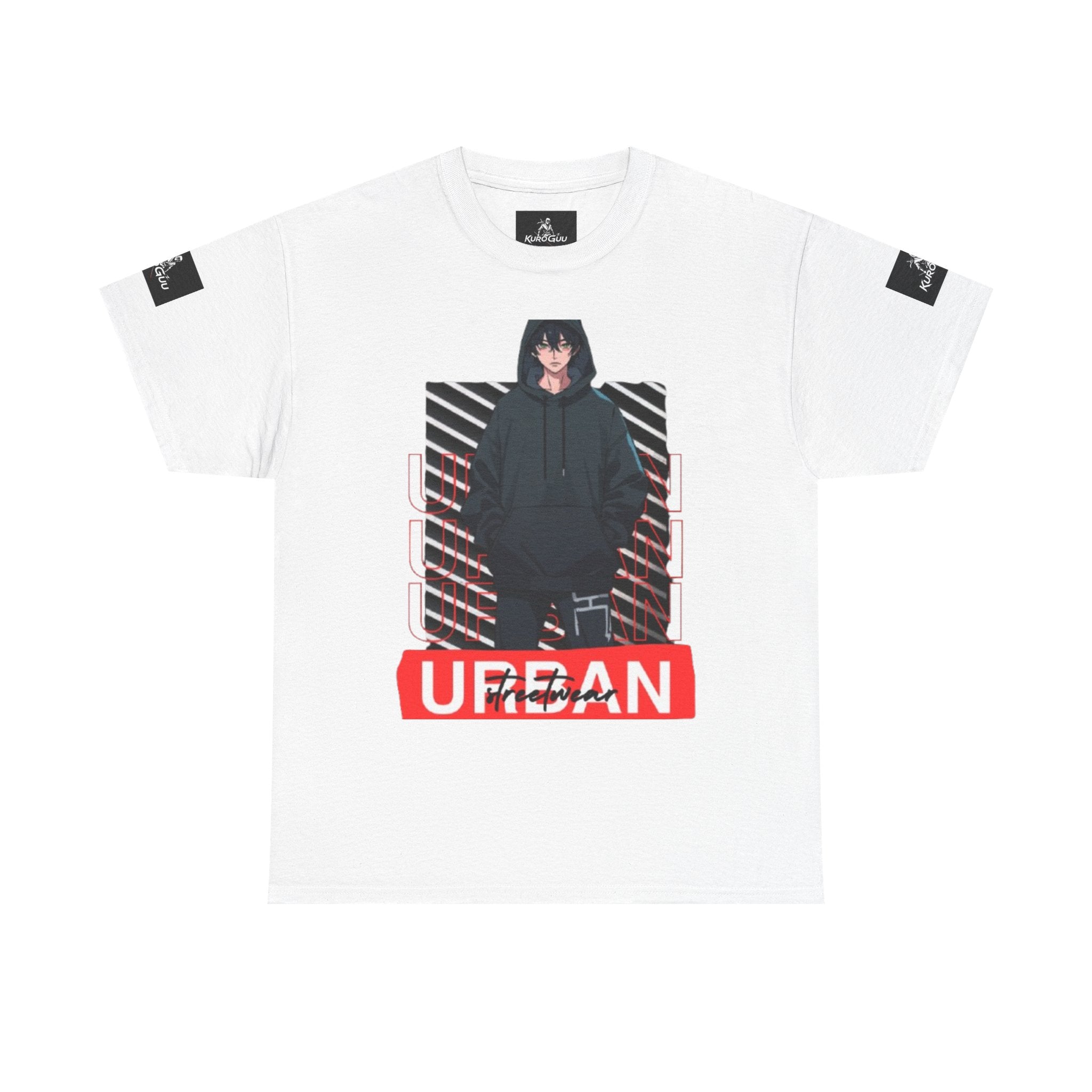 Urban Anime Hoodie Graphic Tee — 'URBAN' Streetwear T-Shirt