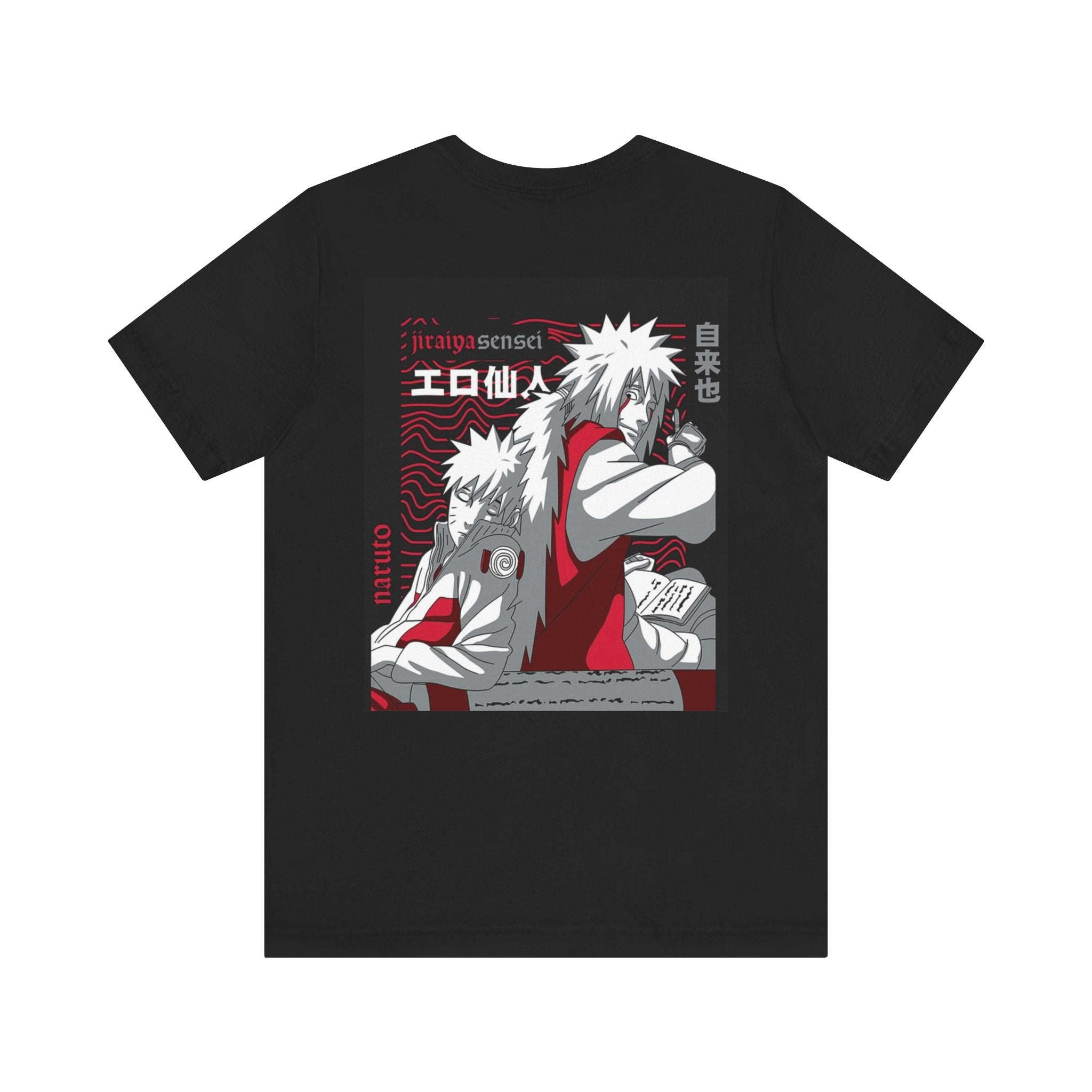 NARUTO AND JIRAIYA UNISEX ANIME TEE