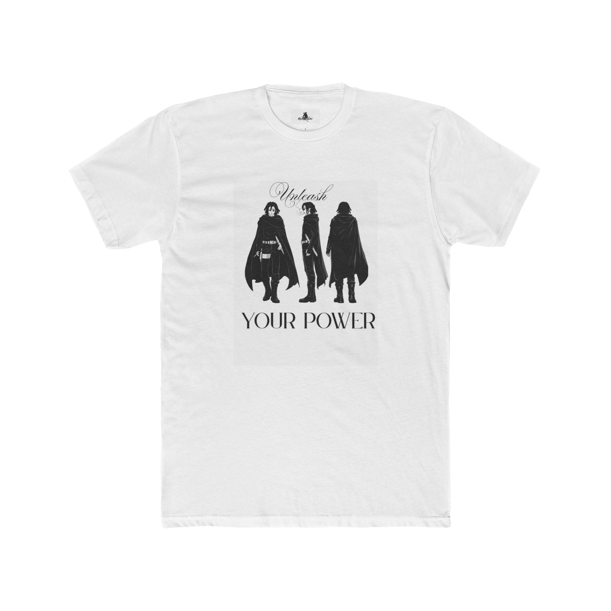 Unleash Your Power Graphic Tee — Empowering Superhero Silhouette T-Shirt