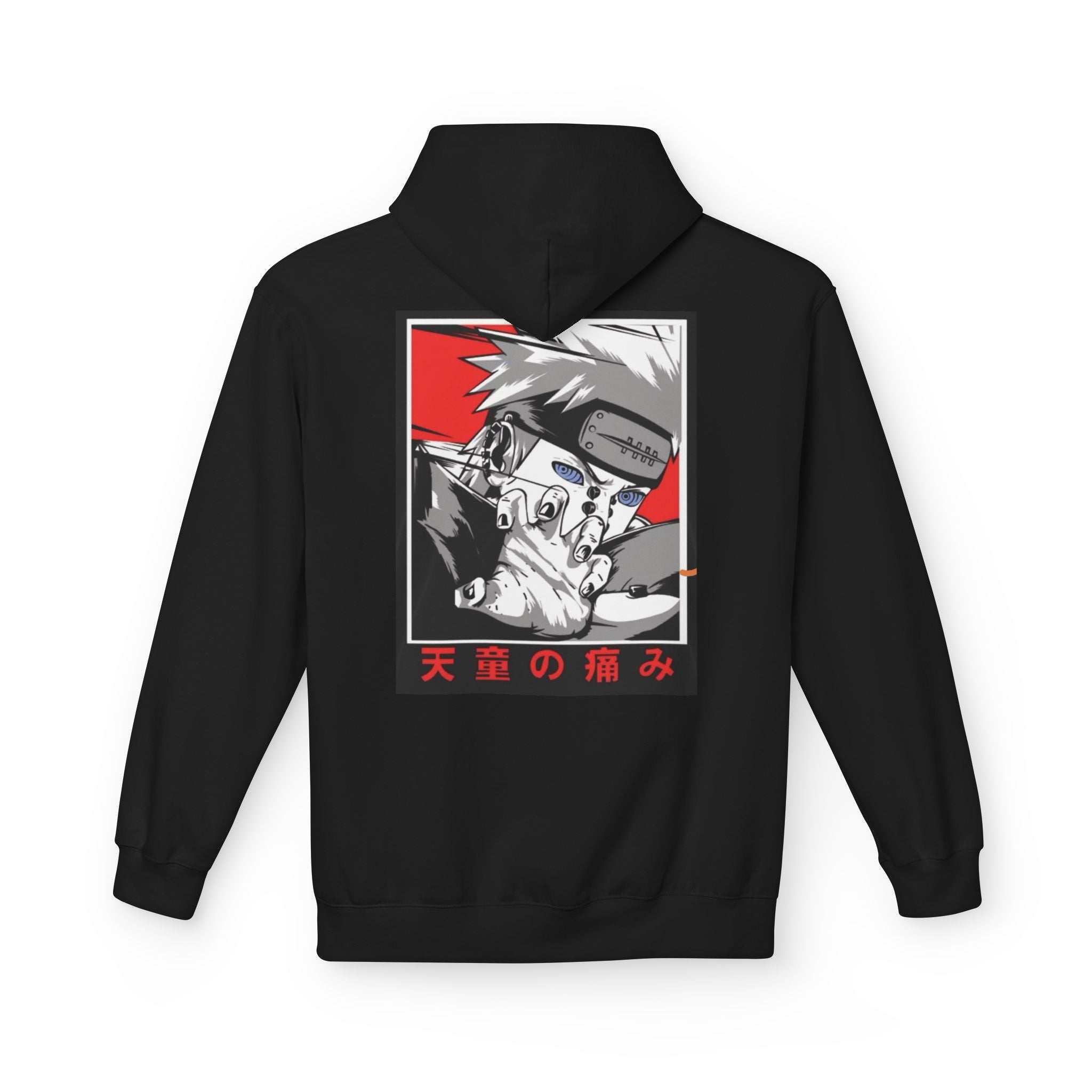 Chill Anime-Inspired Fleece Hoodie
