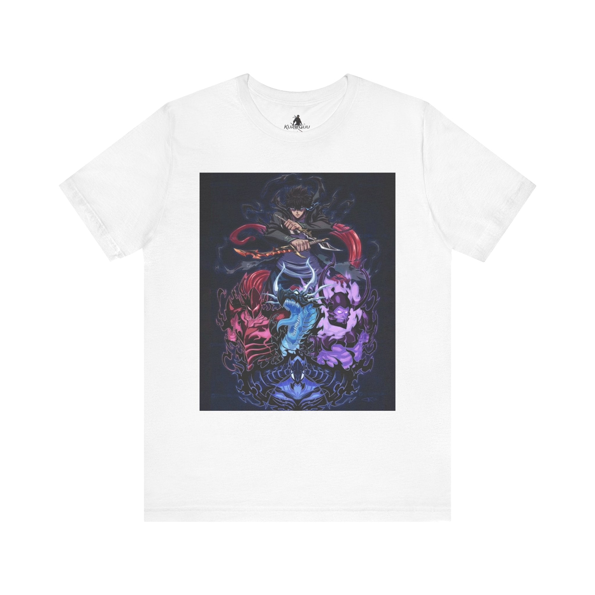 Solo Leveling Anime Unisex Jersey Tee