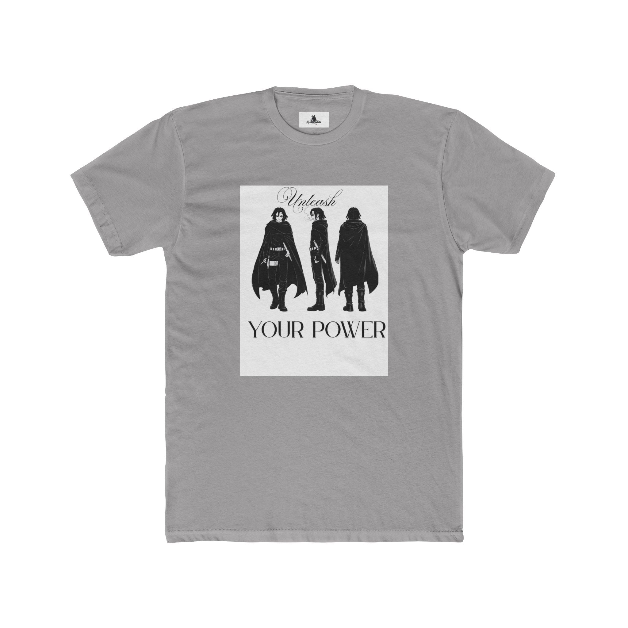 Unleash Your Power Graphic Tee — Empowering Superhero Silhouette T-Shirt
