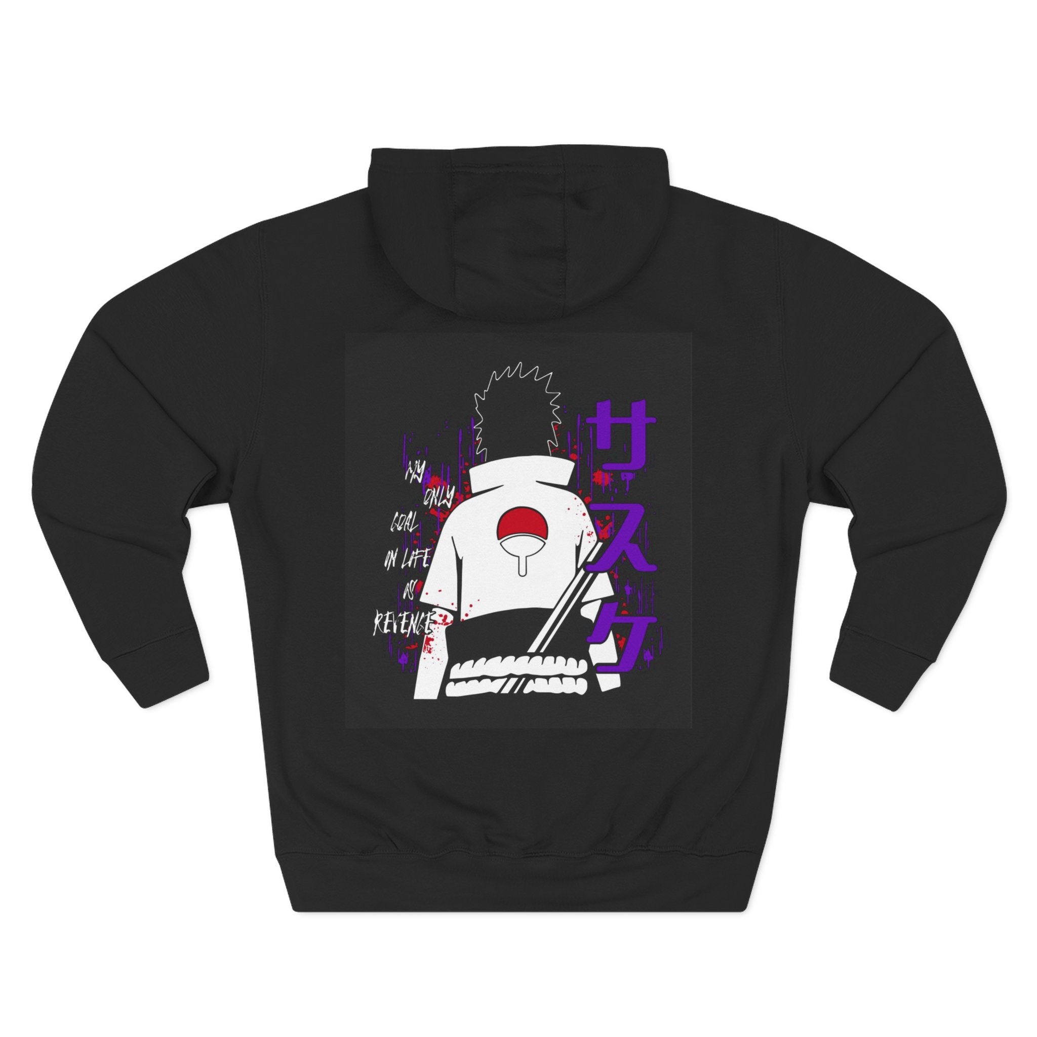 Anime-Inspired Fleece Hoodie